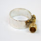 USED GOTTSU / Gottsu AS SOLID SILVER Ligature for Alto Saxophone [10]