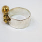 USED GOTTSU / Gottsu AS SOLID SILVER Ligature for Alto Saxophone [10]