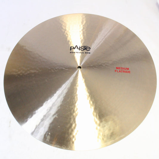 USED PAISTE / Formula602 Classic Medium Flat Ride 20" 2294g Paiste Flat Ride Cymbal [08]