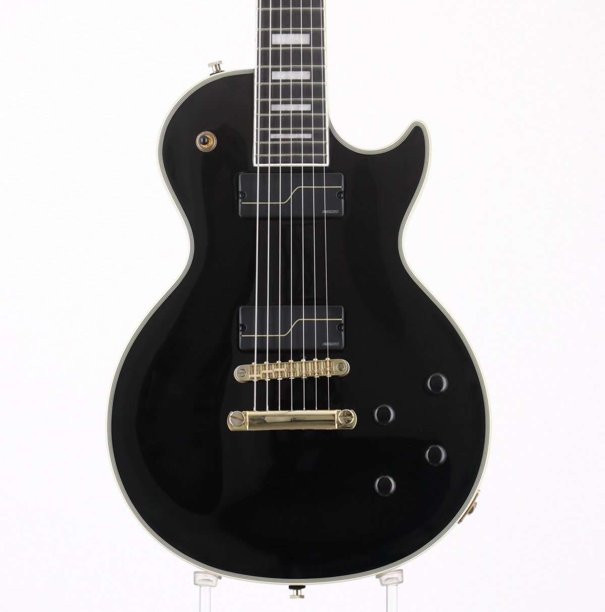 [SN 22031525382] USED Epiphone / Matt Heafy Les Paul Custom Origins 7-String Ebony 2022 [09]