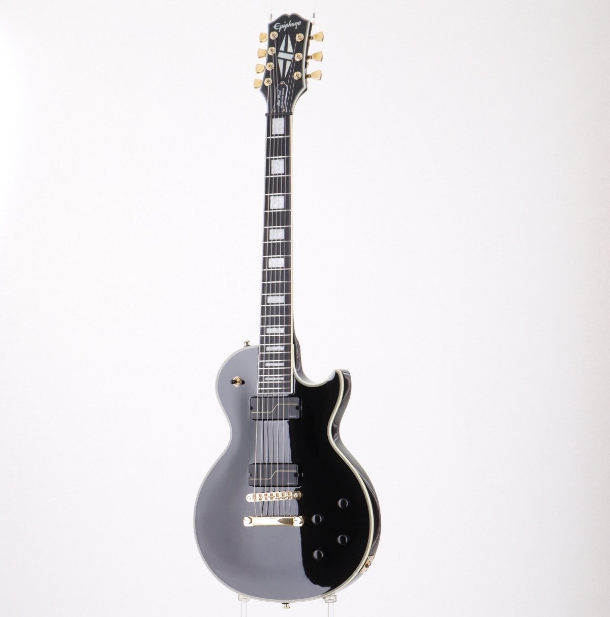 [SN 22031525382] USED Epiphone / Matt Heafy Les Paul Custom Origins 7-String Ebony 2022 [09]