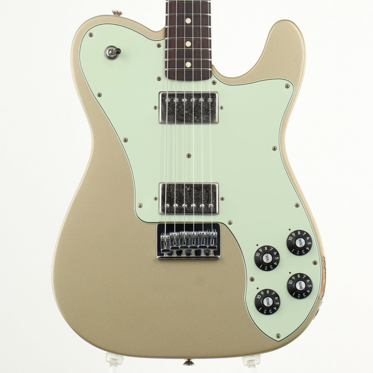 [SN MX19088649] USED FENDER MEXICO / Chris Shiflett Telecaster Deluxe Shoreline Gold [10]