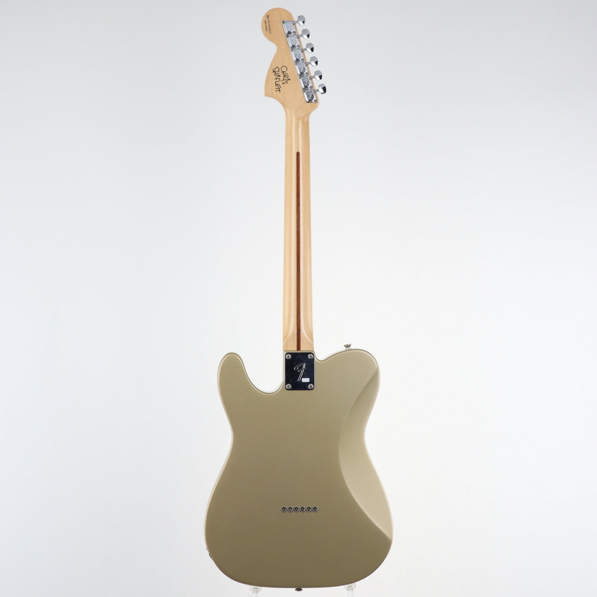 [SN MX19088649] USED FENDER MEXICO / Chris Shiflett Telecaster Deluxe Shoreline Gold [10]