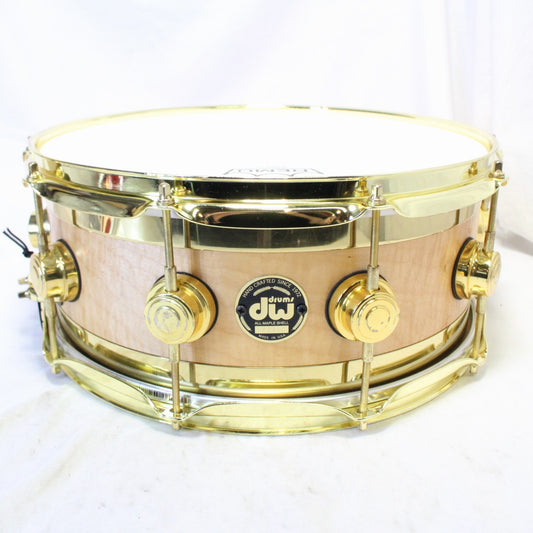 USED DW / EG1406SD/SO-NAT/G Collector's Series Edge 14x6 Collector's Edge Snare Drum [08]