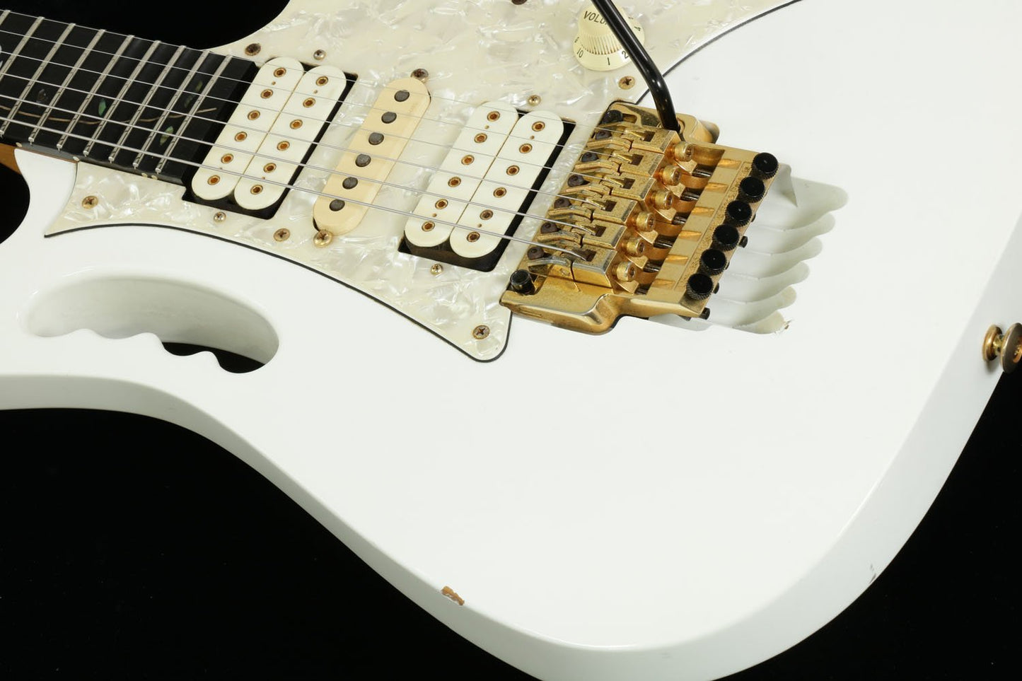 [SN F336408] USED Ibanez / JEM7V WH Steve Vai Signature Ebony Fingerboard [3.53kg / 1993] [Made in Japan / Made by Fujigen] [08]