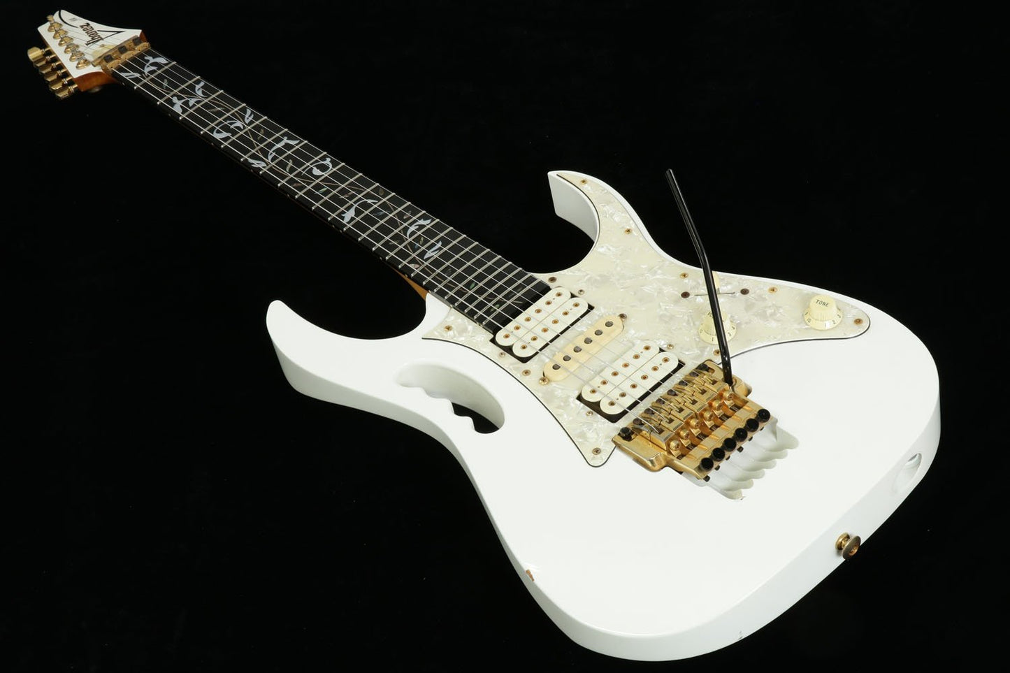 [SN F336408] USED Ibanez / JEM7V WH Steve Vai Signature Ebony Fingerboard [3.53kg / 1993] [Made in Japan / Made by Fujigen] [08]