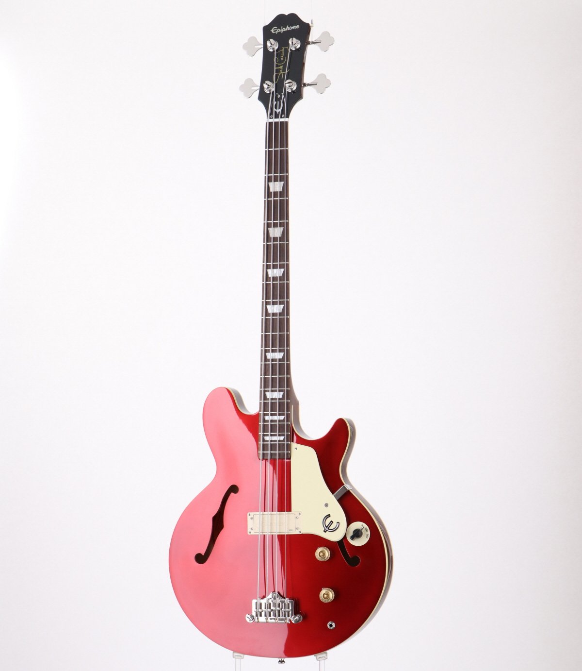 [SN 22051513916] USED Epiphone / Jack Casady Bass Sparkling Burgundy [03]