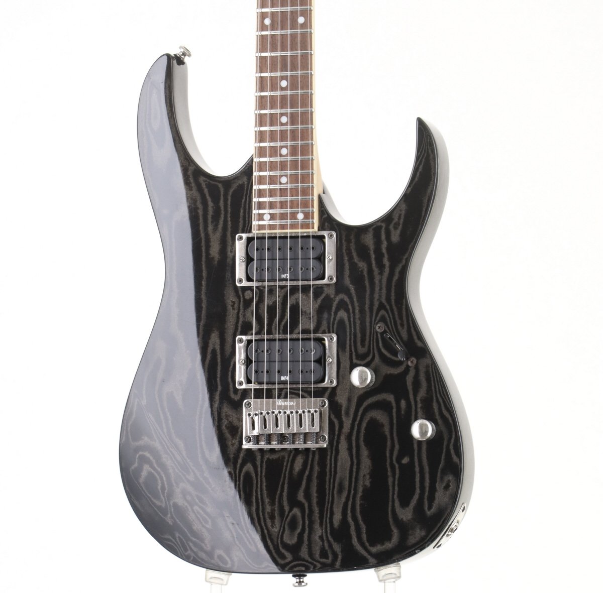 [SN I060608069] USED Ibanez / RG321MH Multi Layer Silver Black [03]