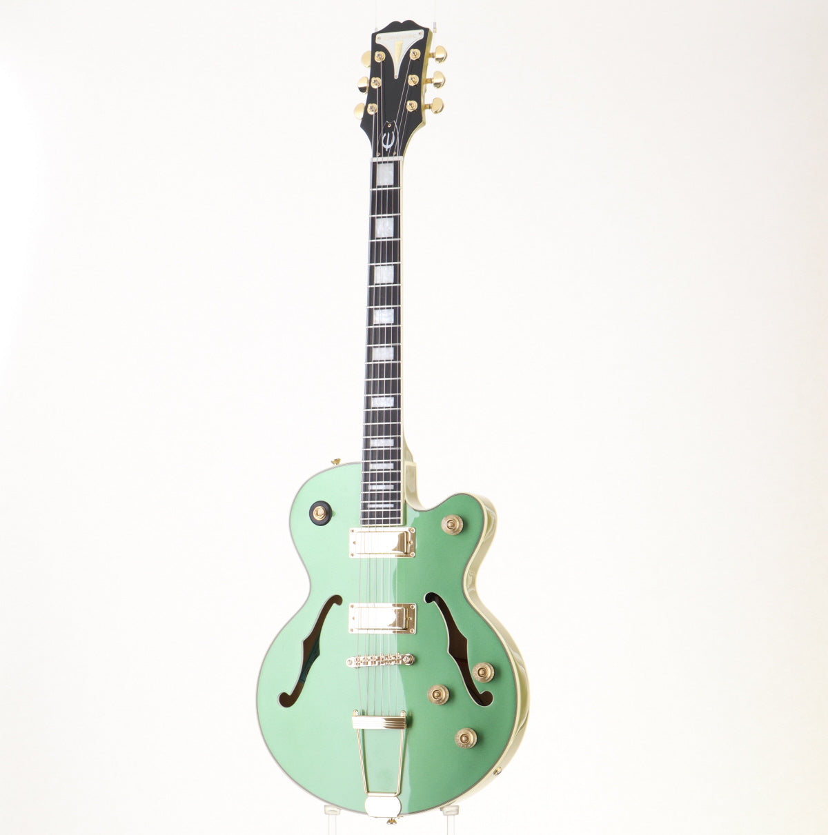 [SN 21041537350] USED Epiphone / Uptown Kat ES Emerald Green Metallic [06]