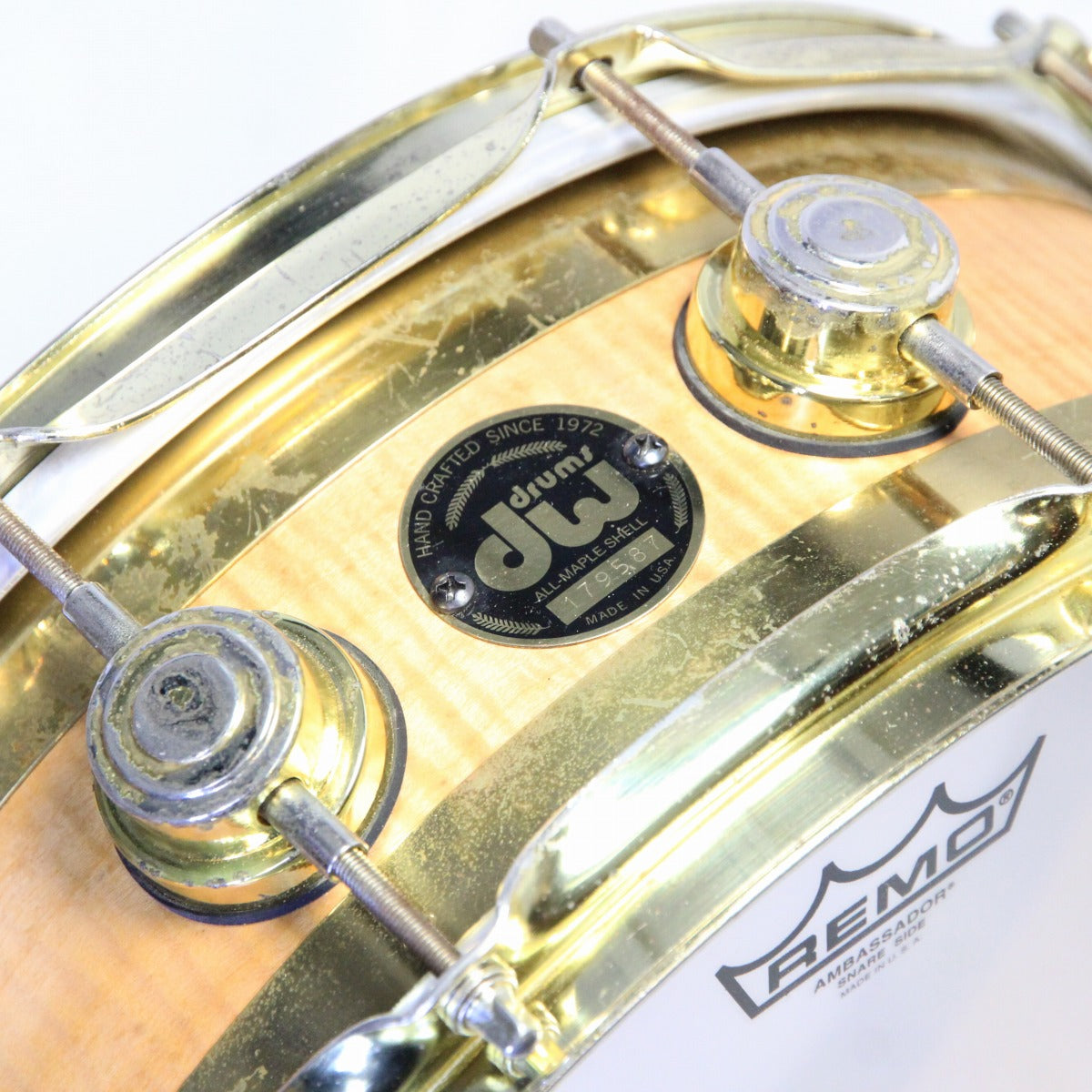 [SN 179587] USED DW / EG1405SD/SO-NAT/G Collector's Series Edge 14x5 Edge Snare Drum [08]