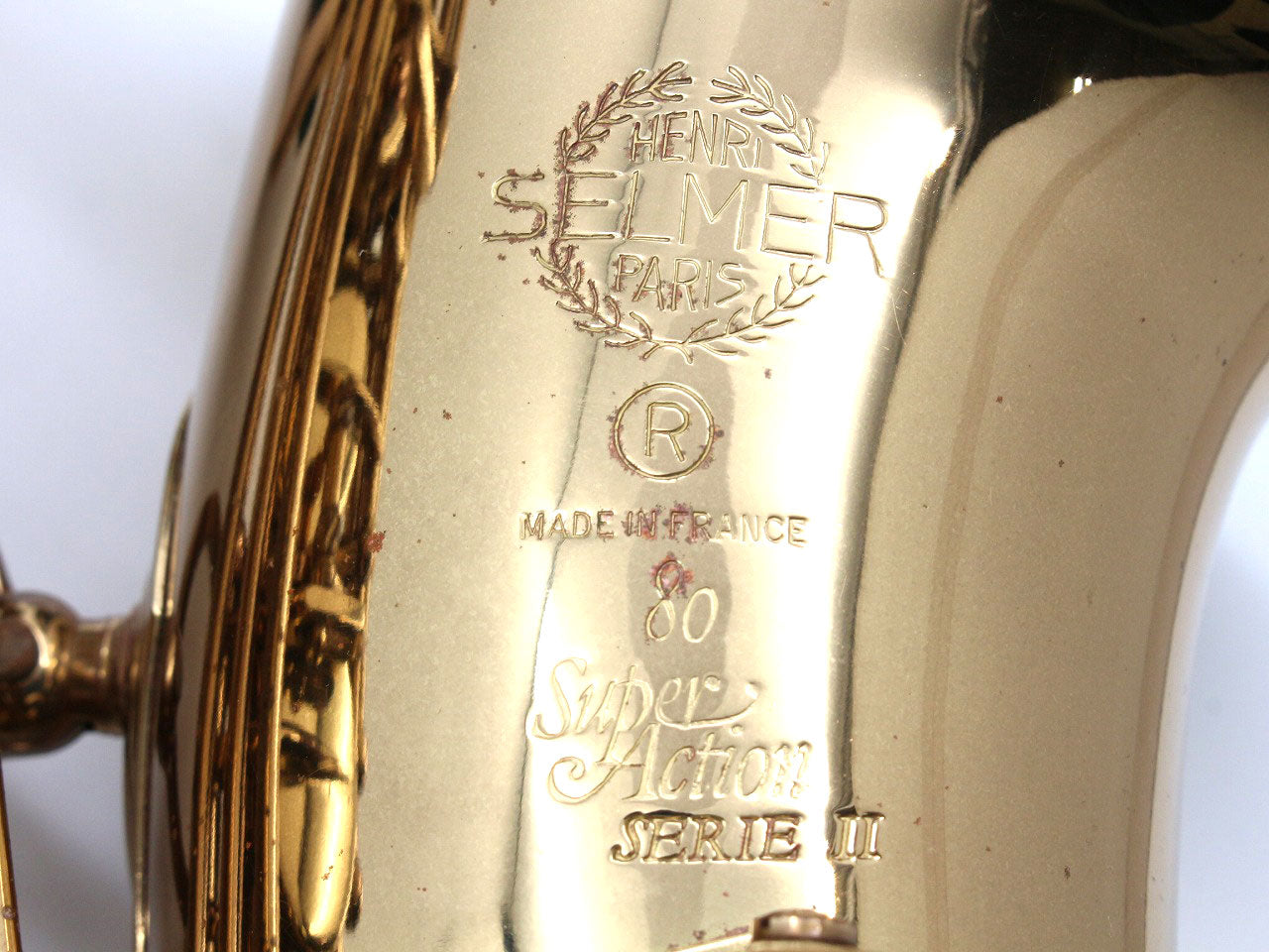 [SN 393685] USED SELMER / Alto saxophone SA80II W/O Series 2, no engraving, all tampos replaced [09]