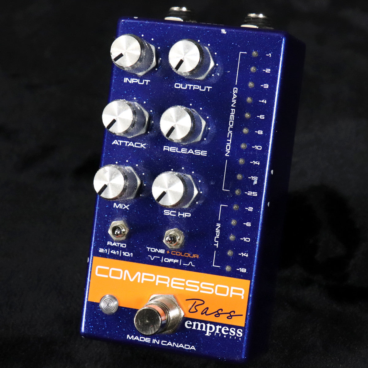 [SN 1501] USED Empress Effects / Bass Compressor Blue [11]