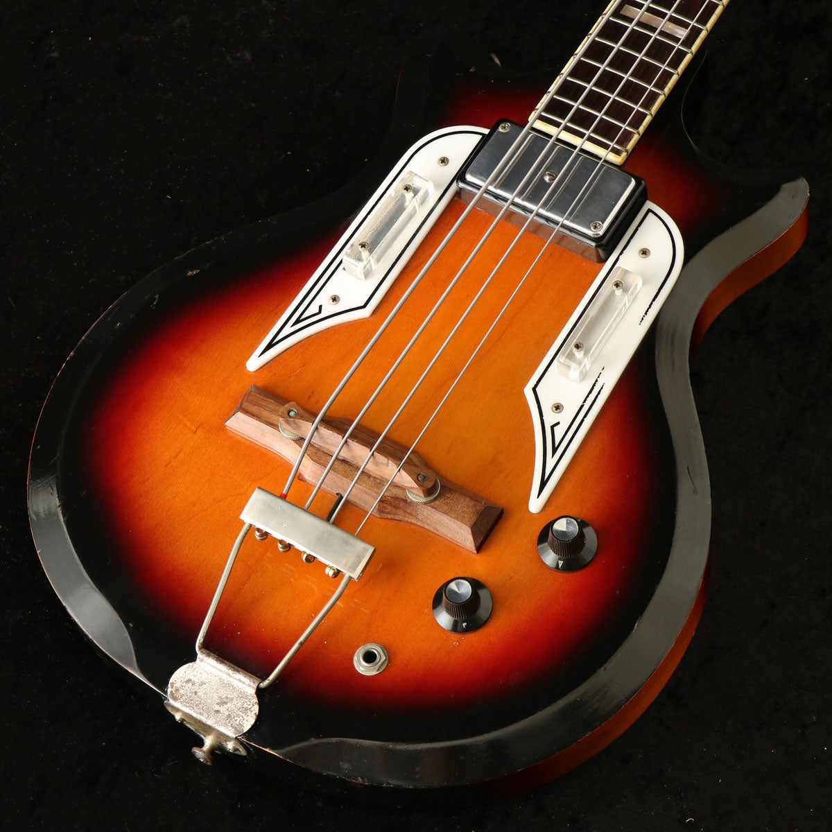 [SN T89490] USED Airline / Pocket Bass 3/4 Sunburst 1962 [03]