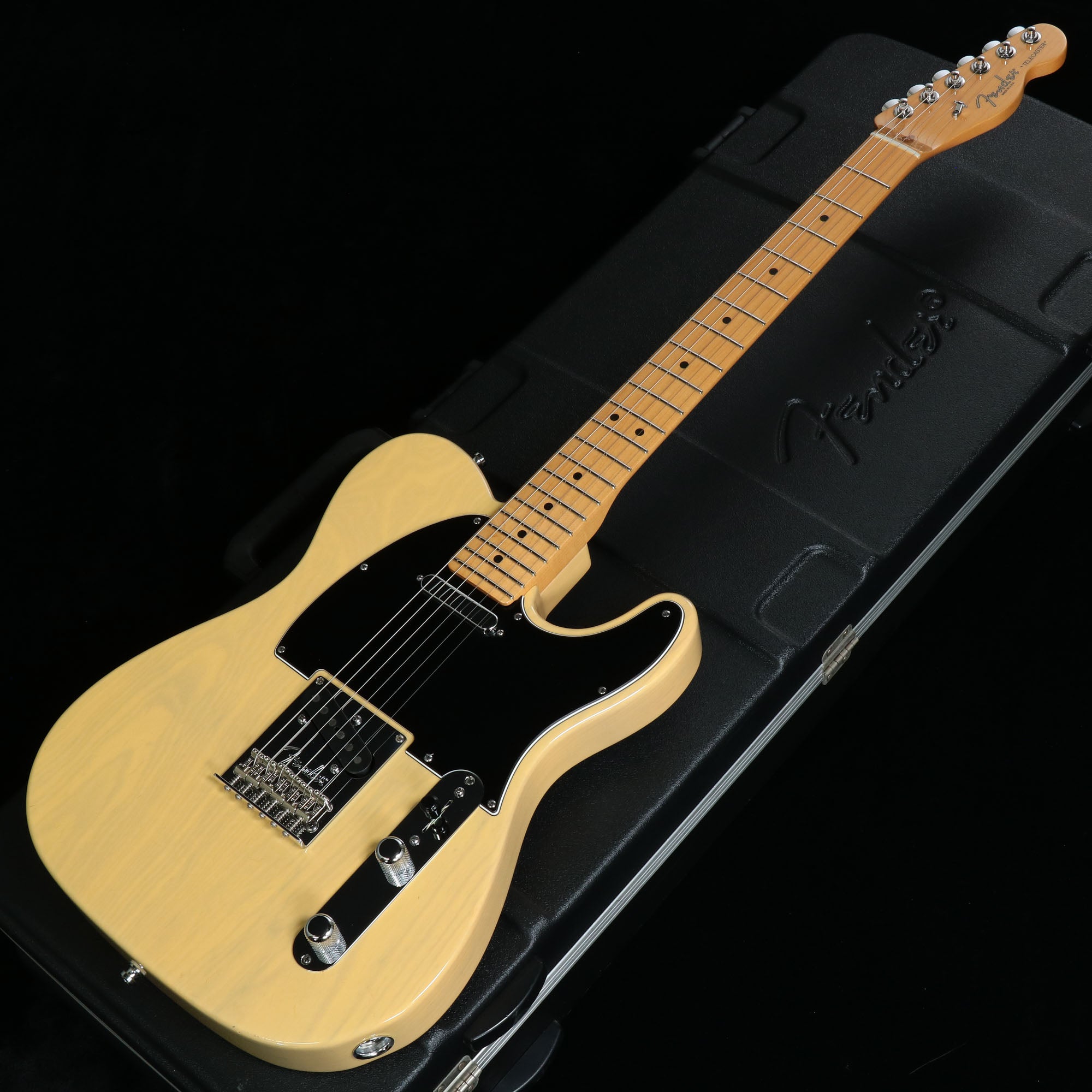 [SN US10227472] USED Fender USA / 60th Anniversary Telecaster Blackguard  Blonde Ash thin-skin lacquer finish [2011/3.76kg]. [08]