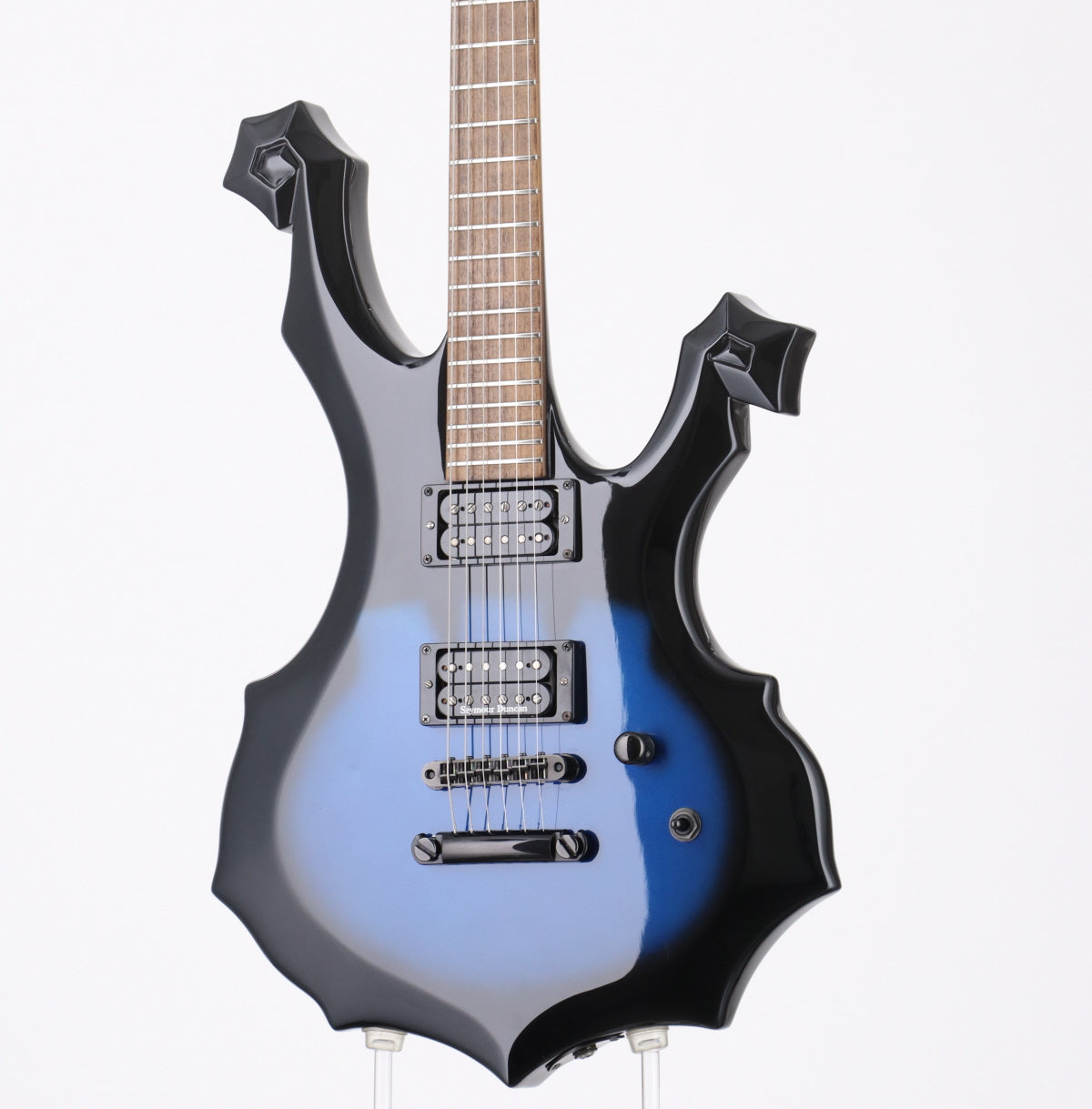 [SN ED0539259] USED EDWARDS / Artist Series E-K-GA TM Kaoru Model Black Blue Skull [09]