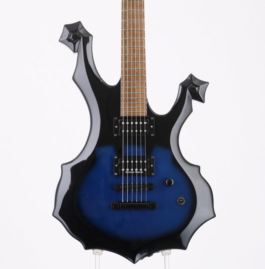 [SN ED0539259] USED EDWARDS / Artist Series E-K-GA TM Kaoru Model Black Blue Skull [09]