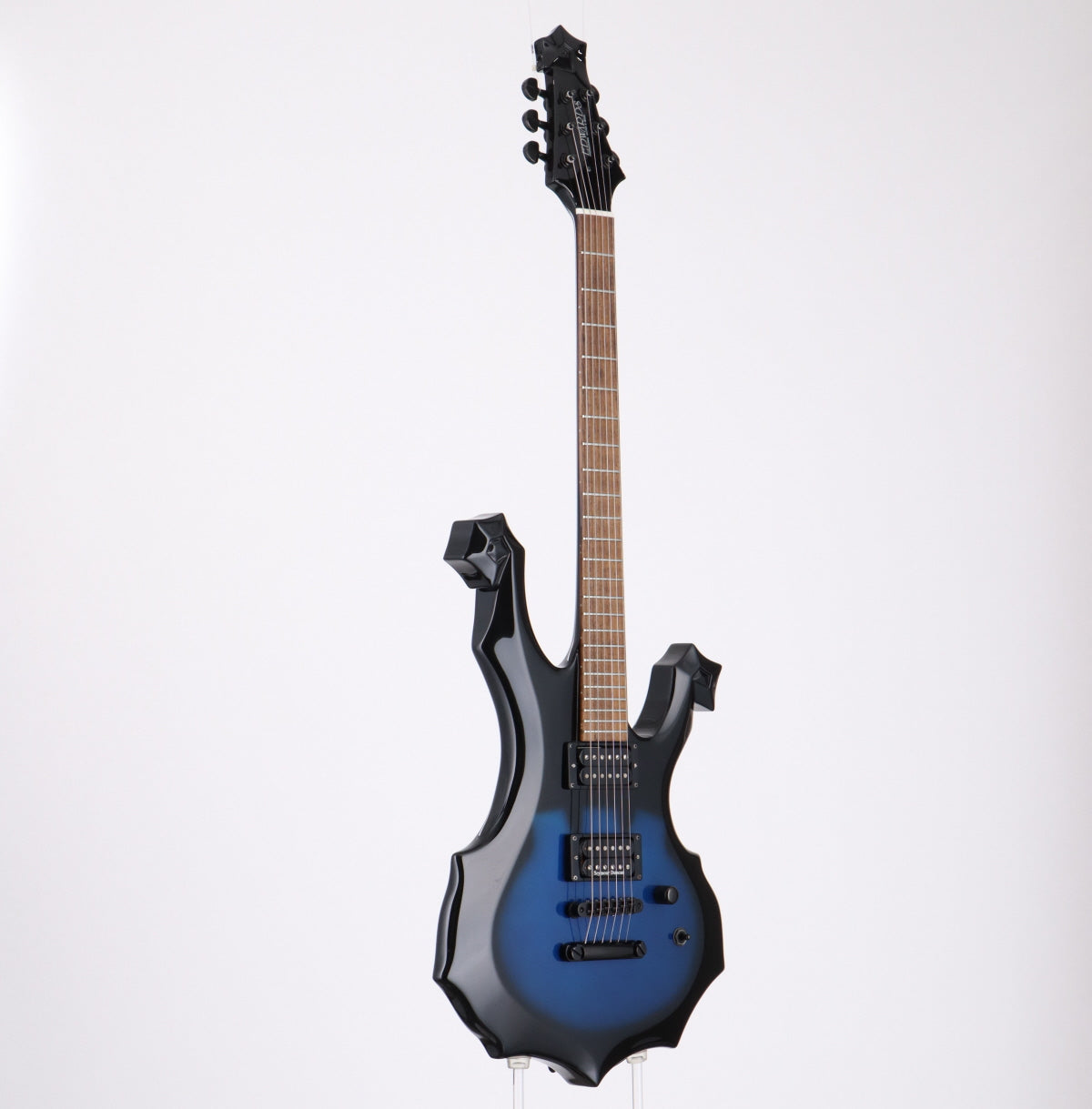 [SN ED0539259] USED EDWARDS / Artist Series E-K-GA TM Kaoru Model Black Blue Skull [09]