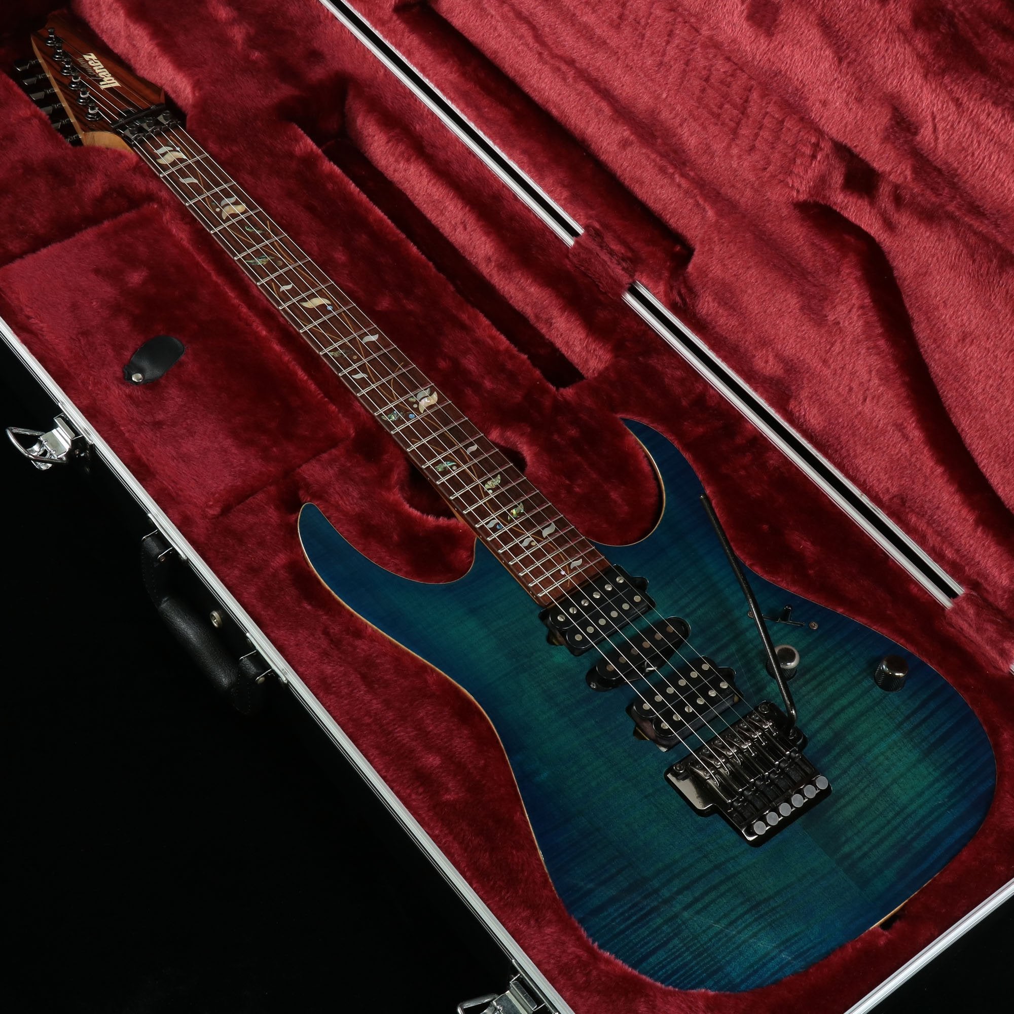 USED Ibanez / RG8270F j.custom TB Transparent Blue Ibane – Ishibashi Music  Corporation.