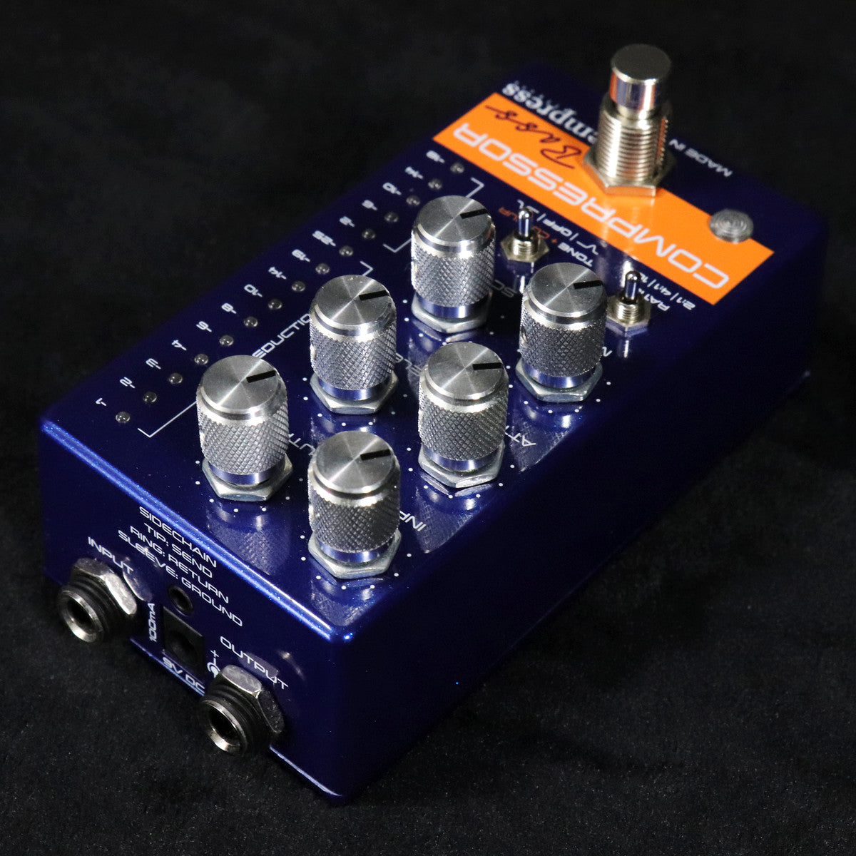 [SN 3354] USED Empress Effects / Bass Compressor Blue Sparkle [11]