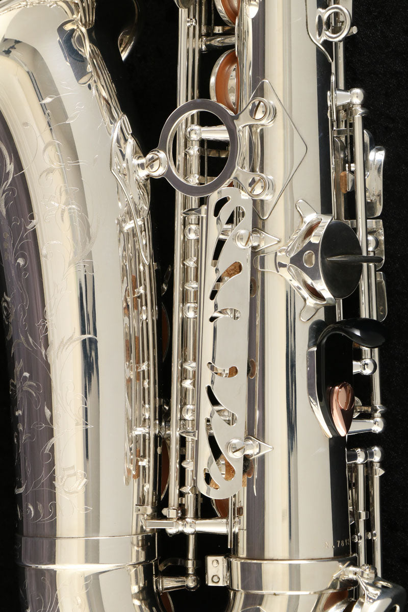 [SN 781219] USED SELMER Selmer / Alto SA80IISP Jubilee Series 2 SN.781xxx silver plated alto saxophone [03]