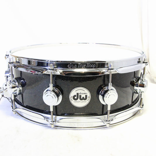 USED DW / DW-CL1405S/FP-BKIC/C Collectors Maple Black Ice 14x5 Collectors Maple Snare Drum [08]