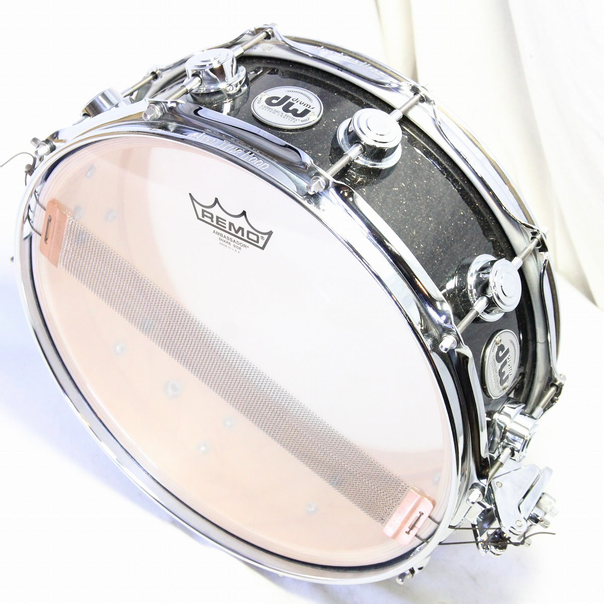 USED DW / DW-CL1405S/FP-BKIC/C Collectors Maple Black Ice 14x5 Collectors Maple Snare Drum [08]