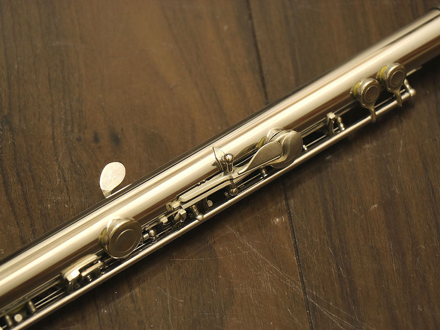 [SN Z2421] USED MURAMATSU M-120 Silver Head Flute [10]