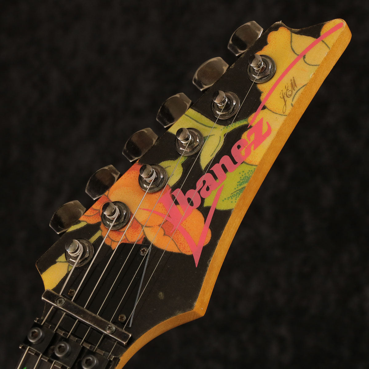 [SN 160377] USED Ibanez / JEM77FP Floral Pattern Steve Vai Signature [03]