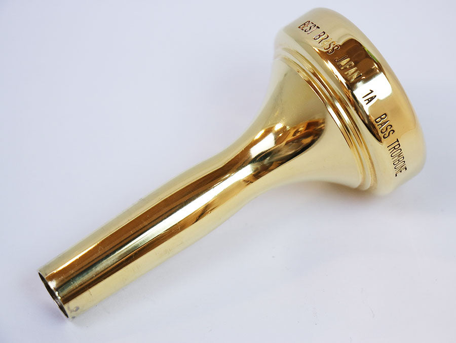 USED BESTBRASS BTB MP 1A GP mouthpiece for bass trombone [10]