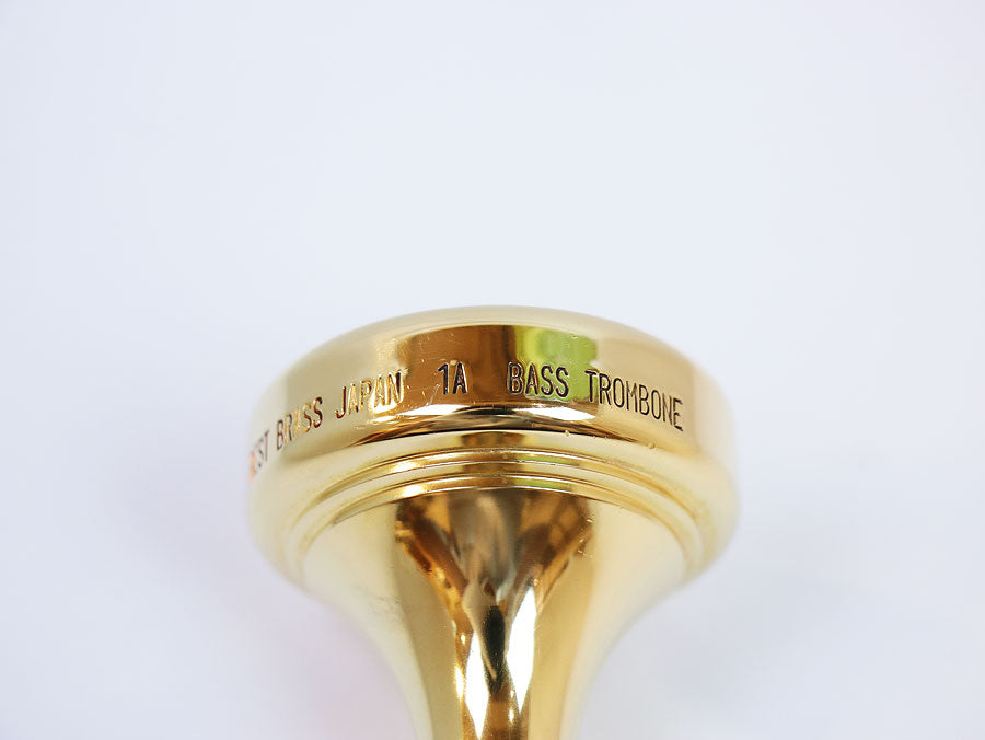 USED BESTBRASS BTB MP 1A GP mouthpiece for bass trombone [10]