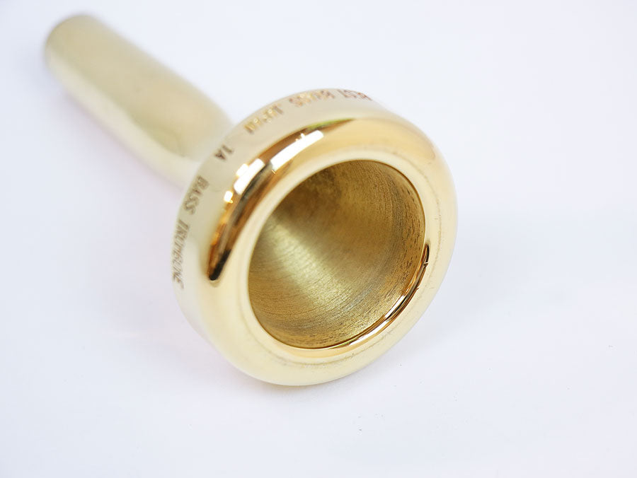 USED BESTBRASS BTB MP 1A GP mouthpiece for bass trombone [10]