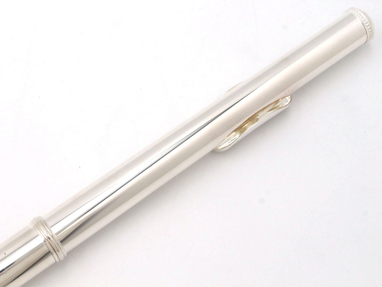 [SN 69638] USED SANKYO Sankyo / Flute ETUDE, head tube silver [09]