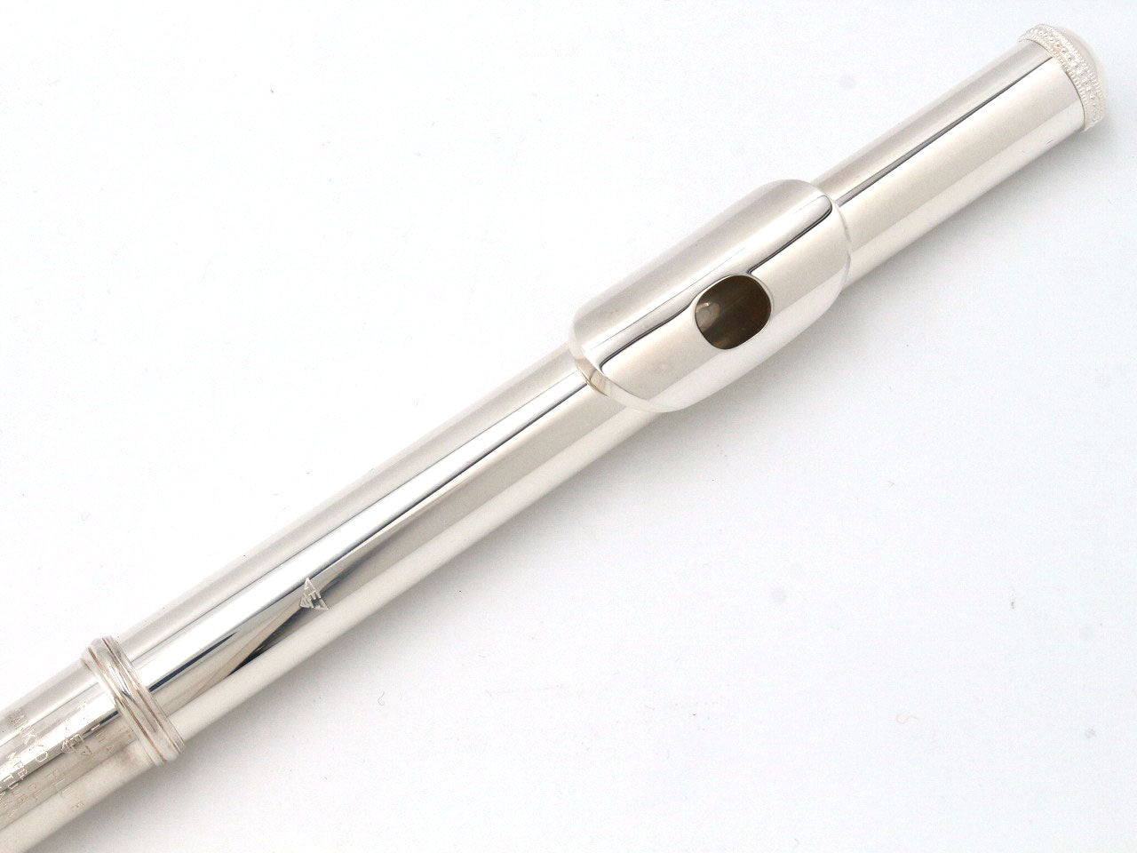 [SN 69638] USED SANKYO Sankyo / Flute ETUDE, head tube silver [09]