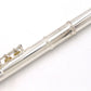 [SN 69638] USED SANKYO Sankyo / Flute ETUDE, head tube silver [09]