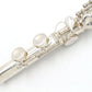 [SN 69638] USED SANKYO Sankyo / Flute ETUDE, head tube silver [09]