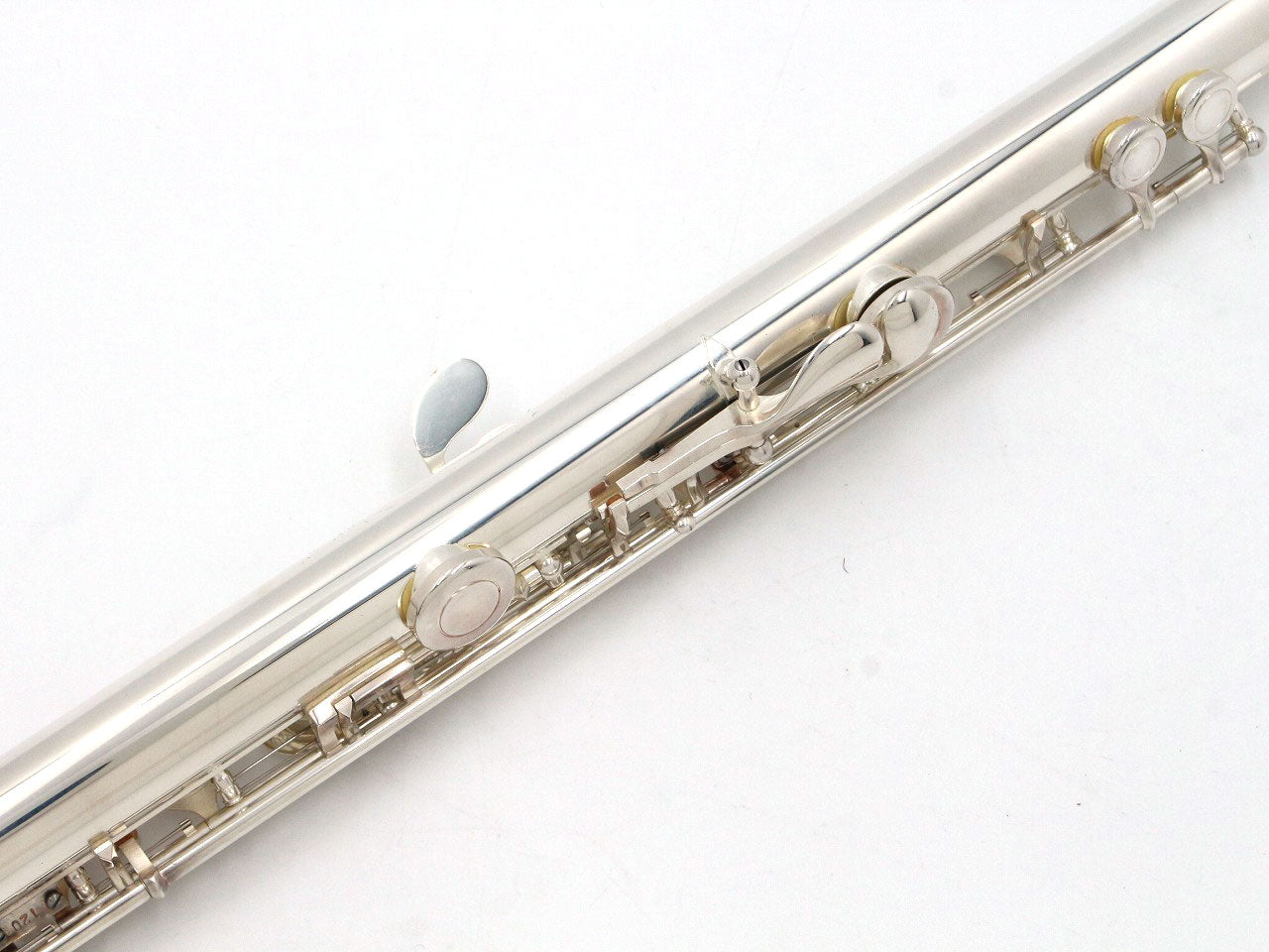 [SN 69638] USED SANKYO Sankyo / Flute ETUDE, head tube silver [09]