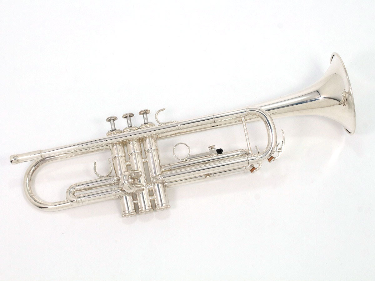 [SN D04319] USED YAMAHA / Trumpet YTR-3335S Silver Finish Reverse Tube Made in Japan [09]