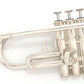 [SN D04319] USED YAMAHA / Trumpet YTR-3335S Silver Finish Reverse Tube Made in Japan [09]