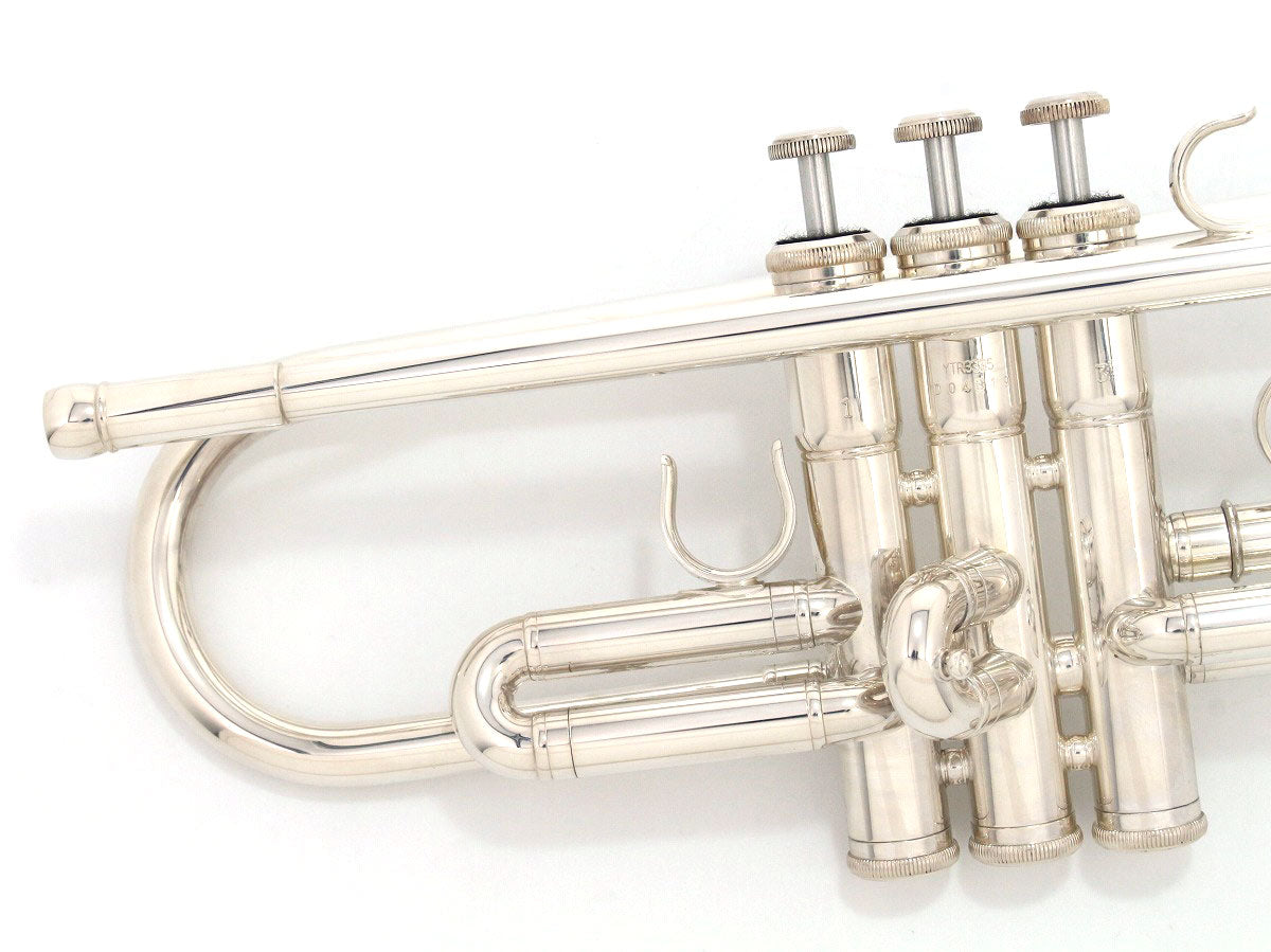 [SN D04319] USED YAMAHA / Trumpet YTR-3335S Silver Finish Reverse Tube Made in Japan [09]