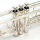 [SN D04319] USED YAMAHA / Trumpet YTR-3335S Silver Finish Reverse Tube Made in Japan [09]