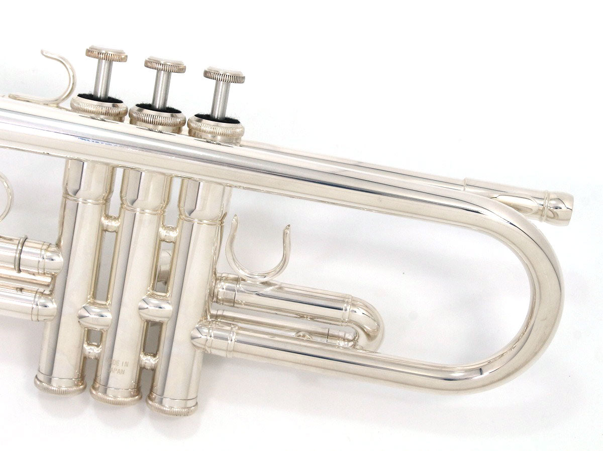 [SN D04319] USED YAMAHA / Trumpet YTR-3335S Silver Finish Reverse Tube Made in Japan [09]