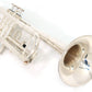 [SN D04319] USED YAMAHA / Trumpet YTR-3335S Silver Finish Reverse Tube Made in Japan [09]