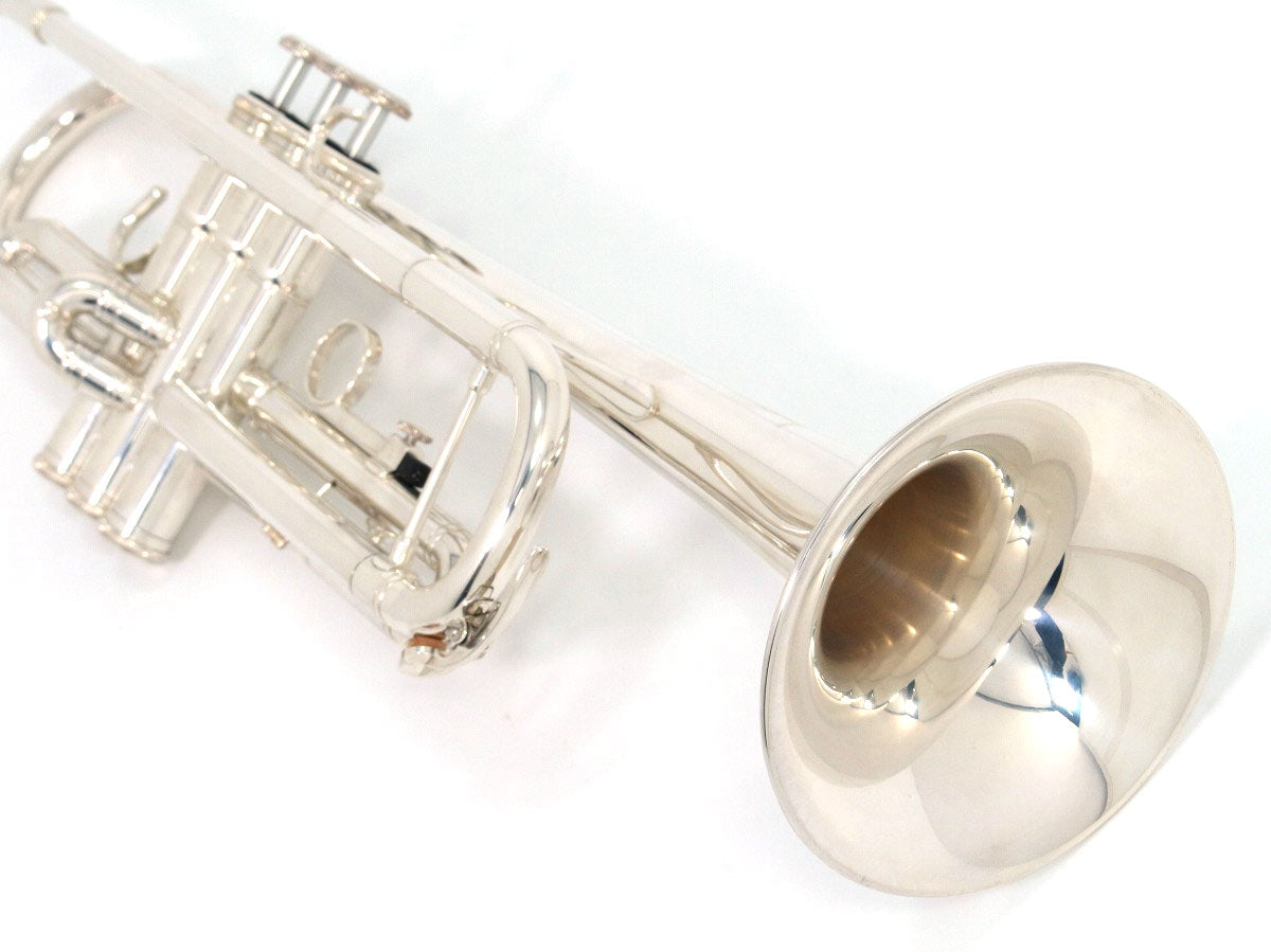 [SN D04319] USED YAMAHA / Trumpet YTR-3335S Silver Finish Reverse Tube Made in Japan [09]