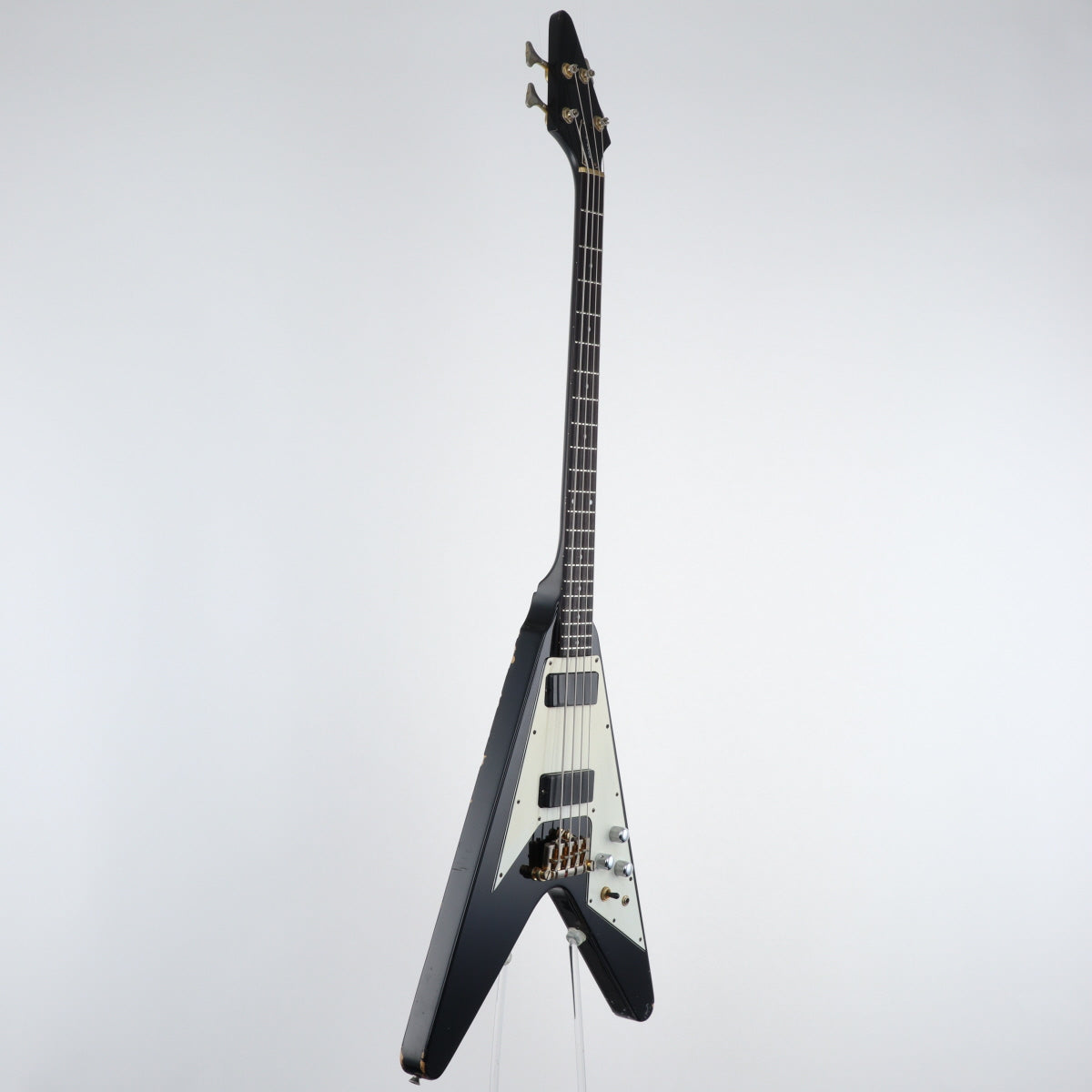 [SN U03050930] USED Epiphone / 58 Flying V Bass Ebony [11]