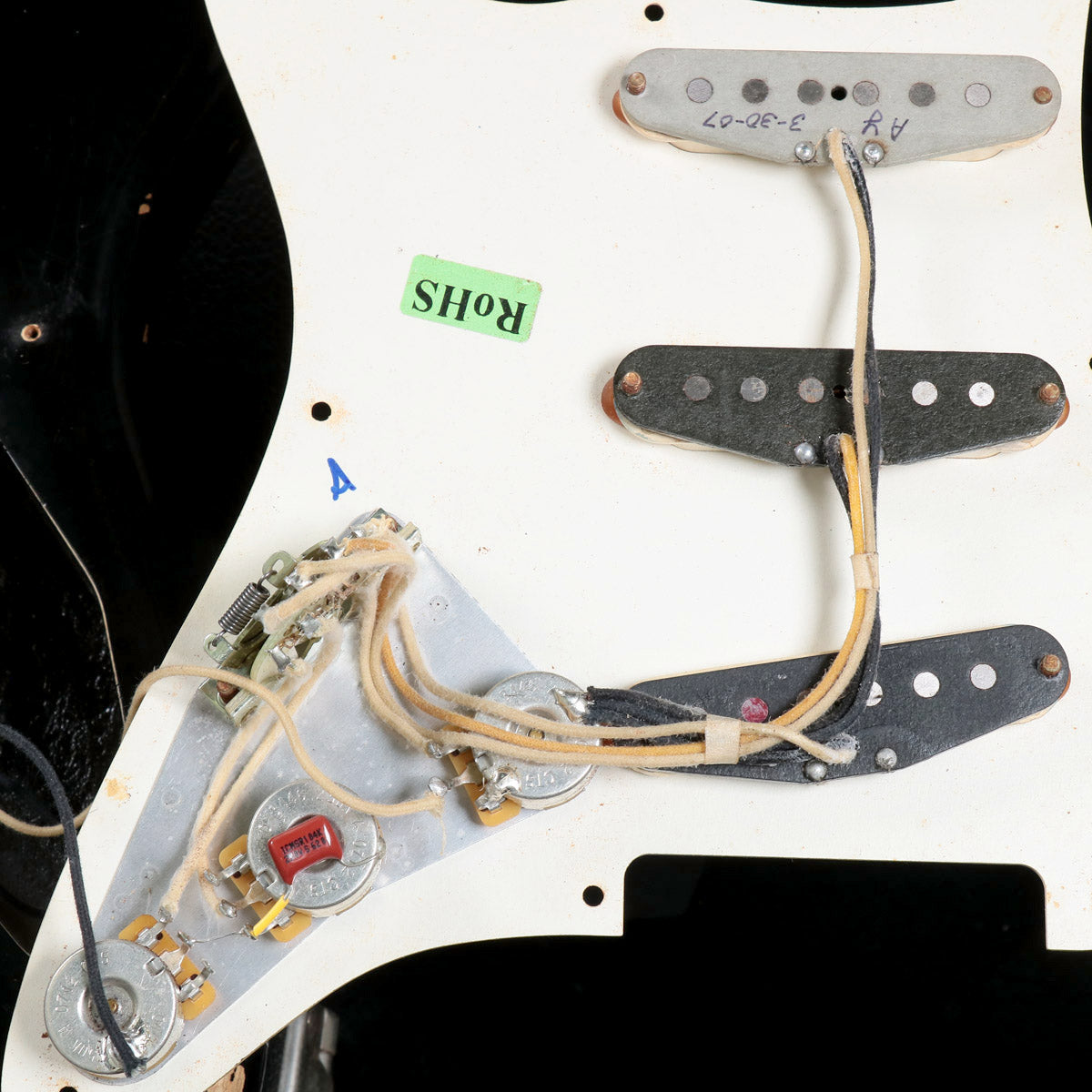 [SN CZ2507230] USED Fender Custom Shop / 1957 Stratocaster Relic LTD ED NAMM 2007 Black [2007/3.49kg] Fender [08]