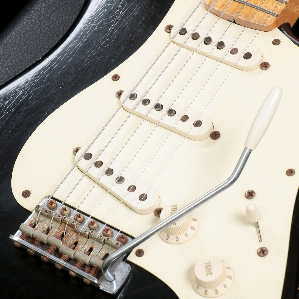 [SN CZ2507230] USED Fender Custom Shop / 1957 Stratocaster Relic LTD ED NAMM 2007 Black [2007/3.49kg] Fender [08]