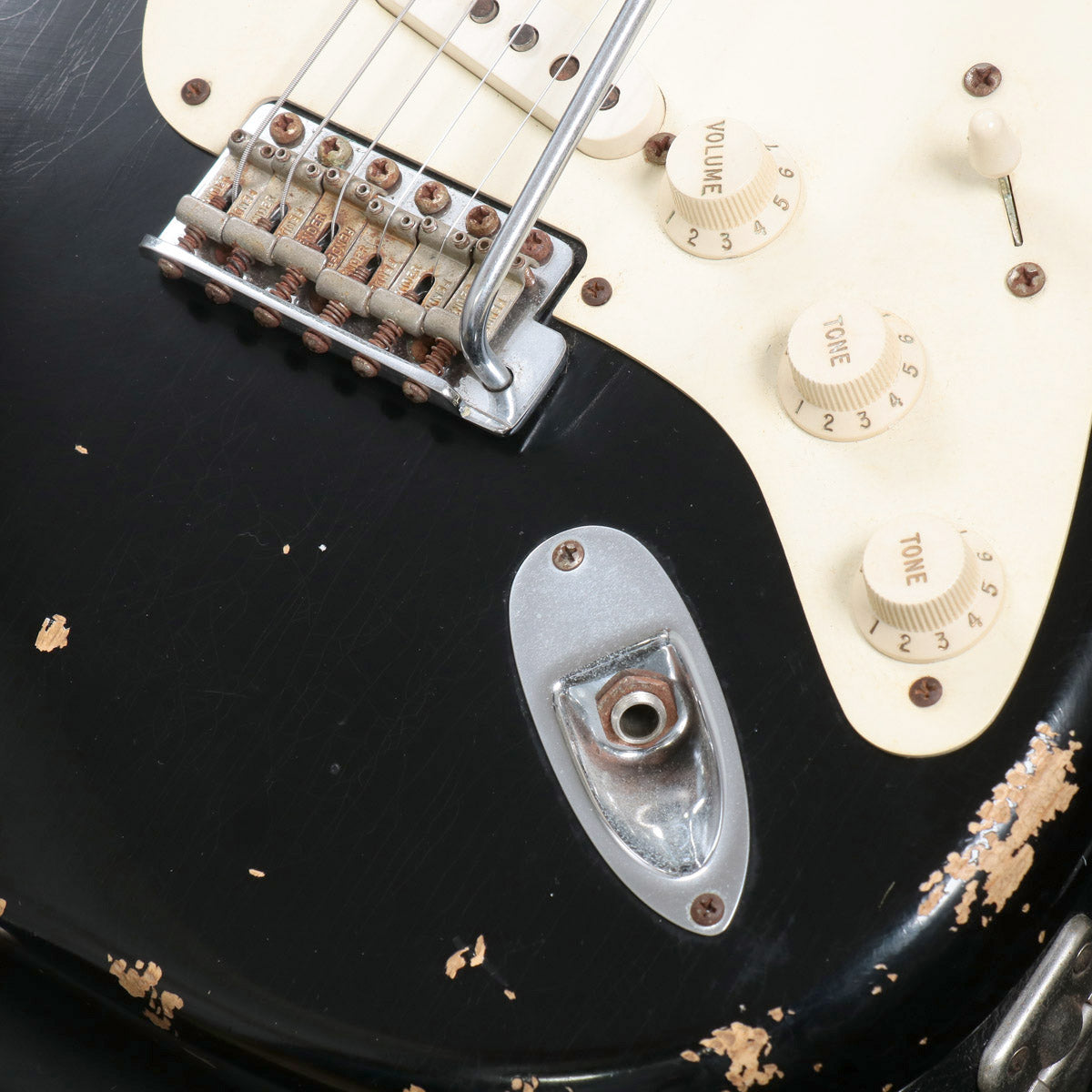 [SN CZ2507230] USED Fender Custom Shop / 1957 Stratocaster Relic LTD ED NAMM 2007 Black [2007/3.49kg] Fender [08]