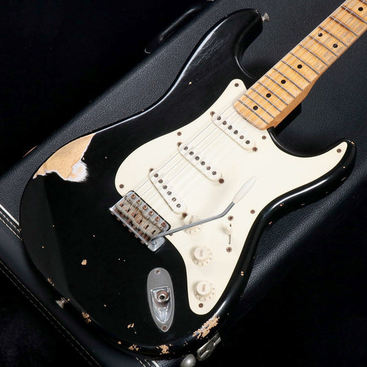 [SN CZ2507230] USED Fender Custom Shop / 1957 Stratocaster Relic LTD ED NAMM 2007 Black [2007/3.49kg] Fender [08]