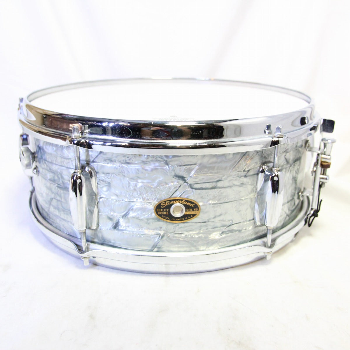 USED SLINGERLAND / 60s DELUXE STUDENT Model No.161 14x5 #Light Blue Pearl [08]