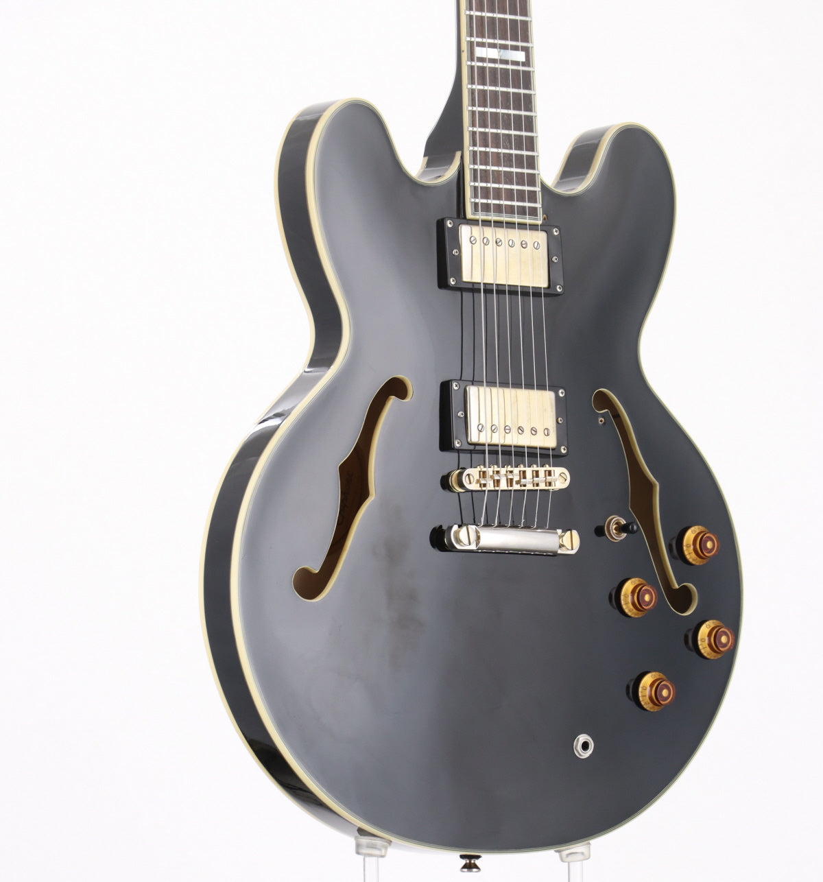 [SN 11031500184] USED Epiphone / Sheraton II Ebony [2011/4.05kg] Epiphone Sheraton Semi-Aco Electric Guitar [08]